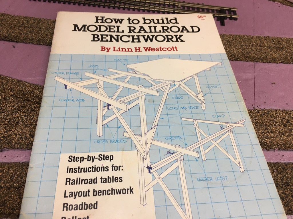 Linn Westcott magazine showing how to build model railroad benchwork.