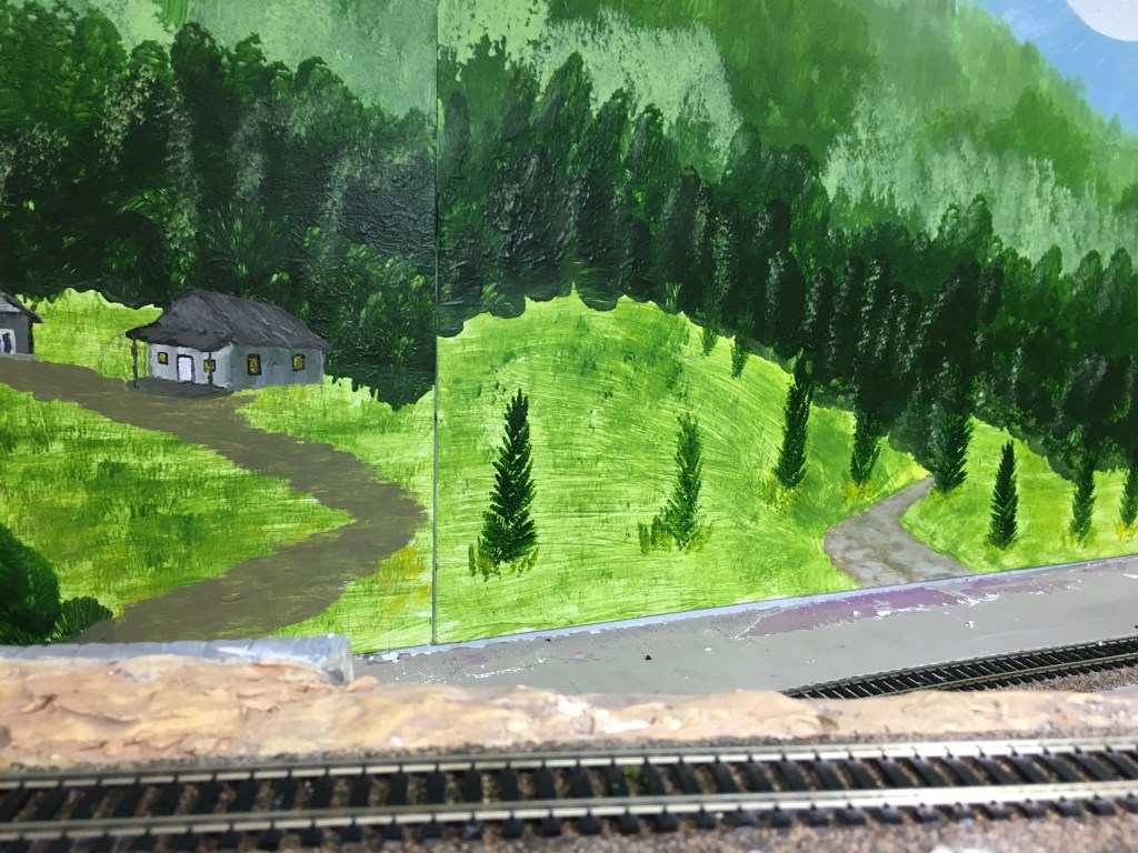 Vanishing point means the road will disappear in the distance.