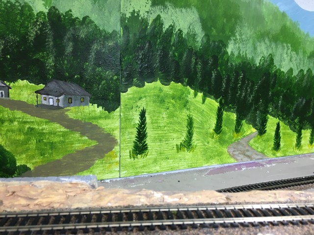 Vanishing point means the road will disappear in the distance.