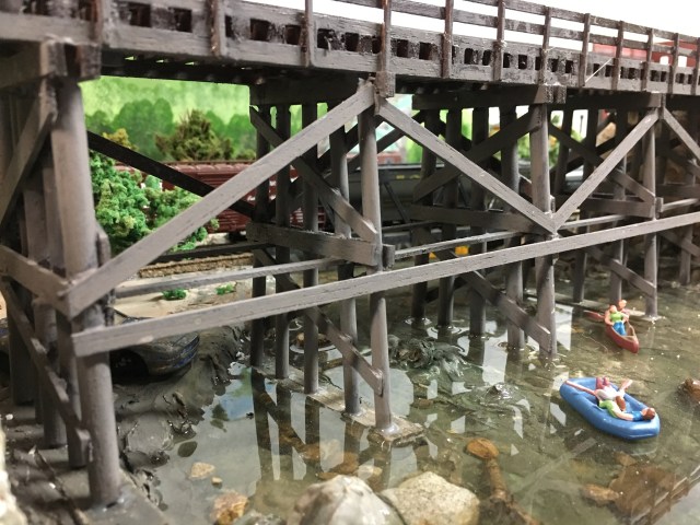 Trestle over Maple Valley River