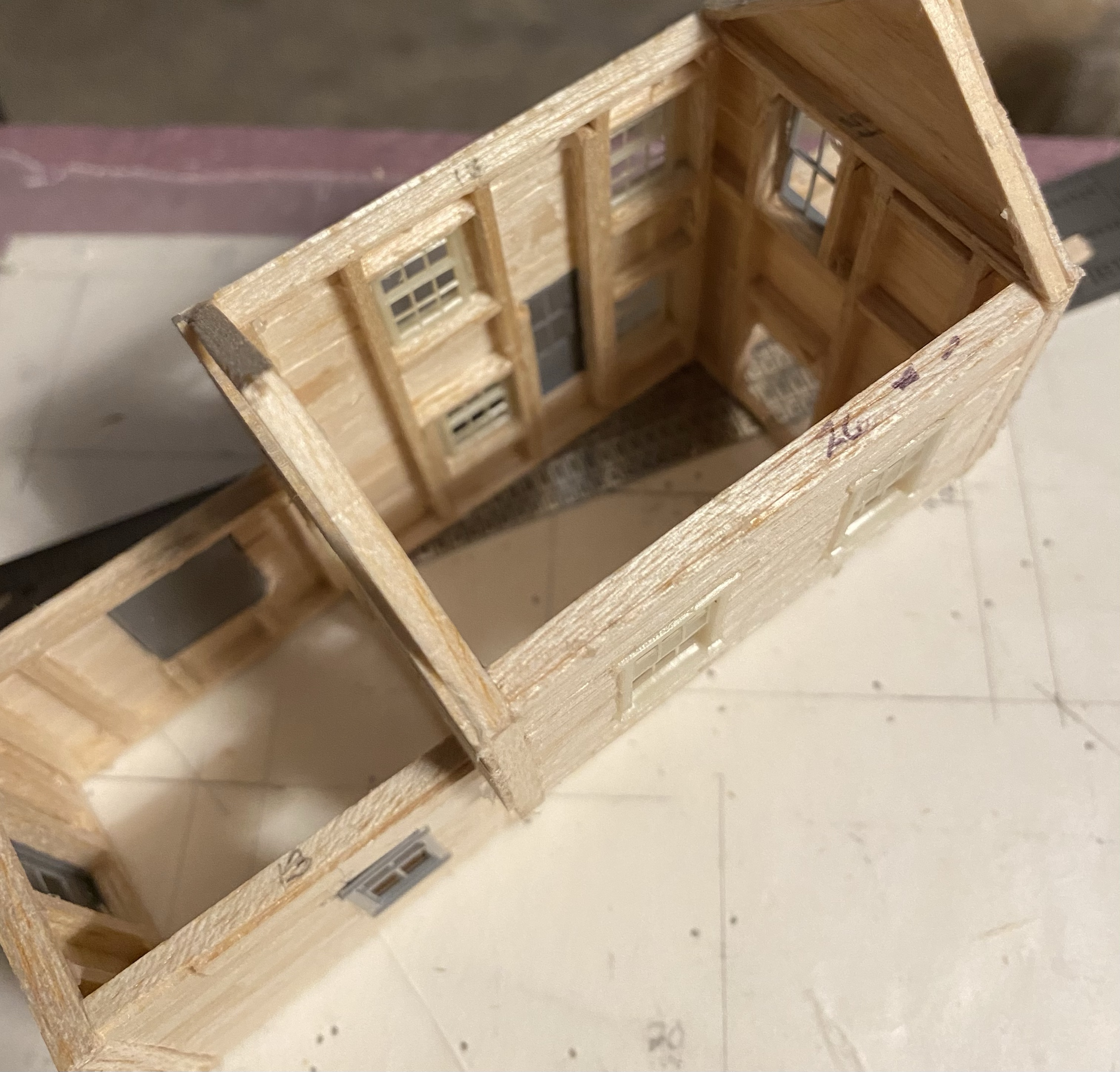 Scratch-Build a Two-Story Trackside Structure in HO Scale – A Coffee ...