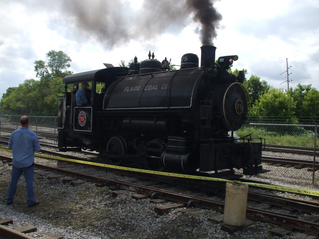 Small "Dockside" Flagg Coal locomotive