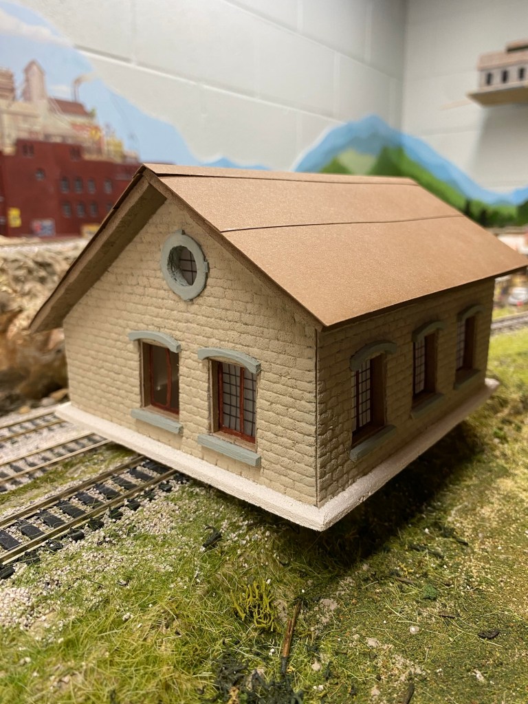 HO scale house