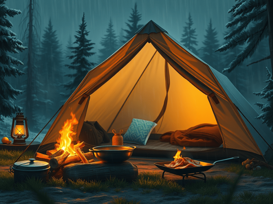 Camping tent